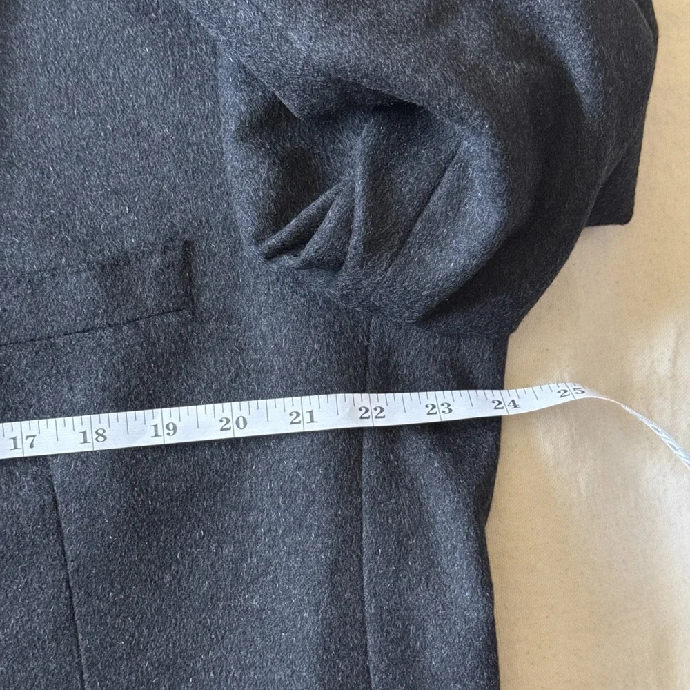 Pronto Uomo Couture 100% Cashmere Blazer Black 44 Short Luxury Coat